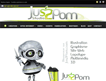 Tablet Screenshot of jus2pom.com